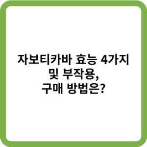 자보티카바 효능_썸네일